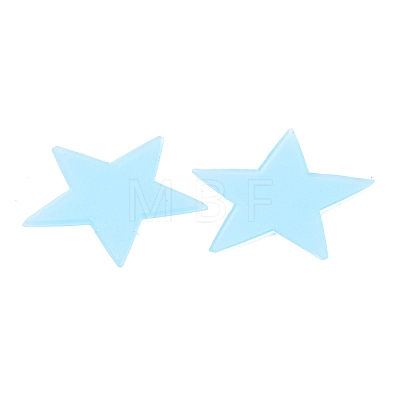 100Pcs Luminous PP Plastic Wall Stickers DIY-H162-83B-1
