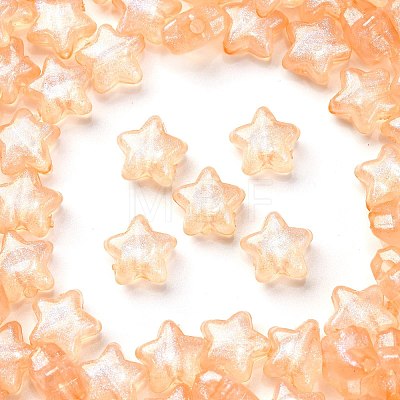 Luminous Transparent Acrylic Beads MACR-D024-24A-1