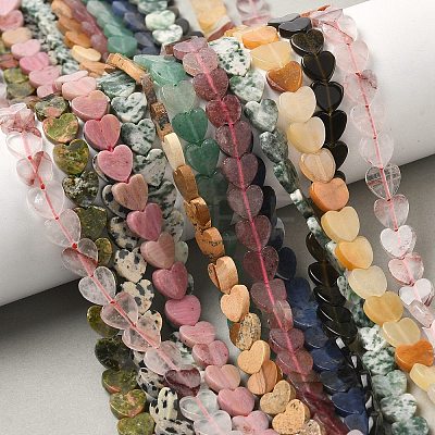 Natural Mixed Gemstone Beads Strands G-M403-A56-03-1