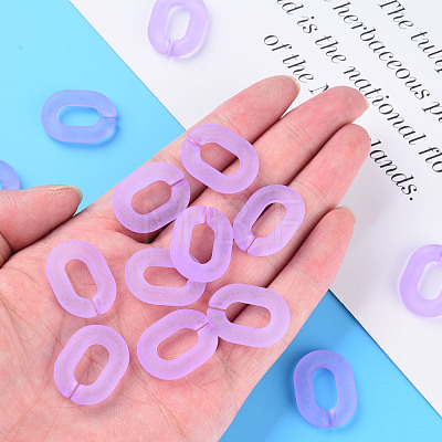 Transparent Acrylic Linking Rings MACR-S373-20A-D18-1