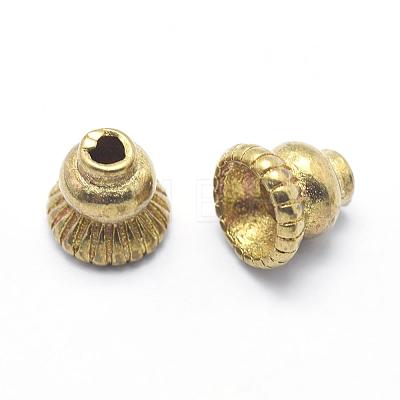 Brass Bead Cones KK-G319-21C-RS-1