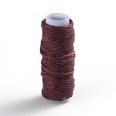 Waxed Polyester Cord YC-WH0007-03B-36-1