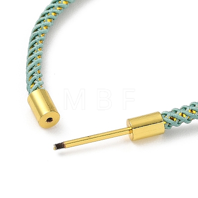 Braided Nylon Cord Bracelet Making MAK-L043-01G-13-1