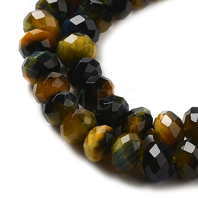 Natural Rainbow Tiger Eye Beads Strands G-NH0002-D04-02-1