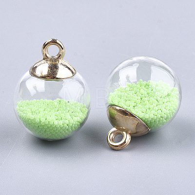 Glass Ball Pendants X-GLAA-T003-03D-1