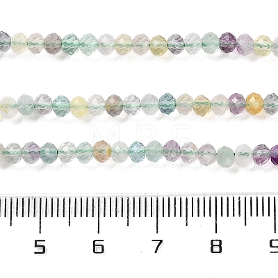 Natural Fluorite Beads Strands G-N342-23-1