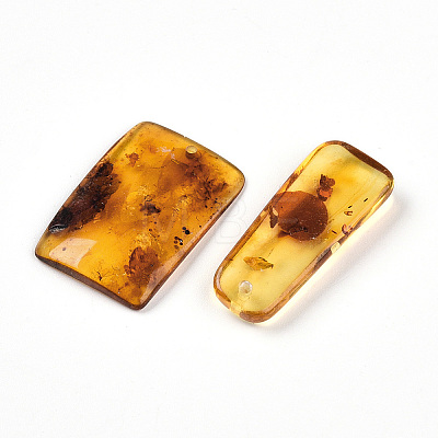 Natural Amber Pendants G-T140-18-1