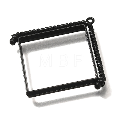 Alloy Open Back Bezel Pendants PALLOY-I223-08EB-1