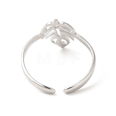 304 Stainless Steel Cuff Rings RJEW-E063-34P-1