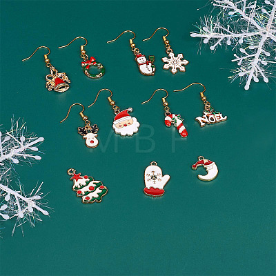 DIY Christmas Earring Making Kits DIY-TA0002-86-1