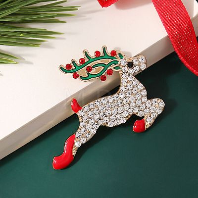 Christmas Theme Enamel Pins JEWB-U007-01J-1