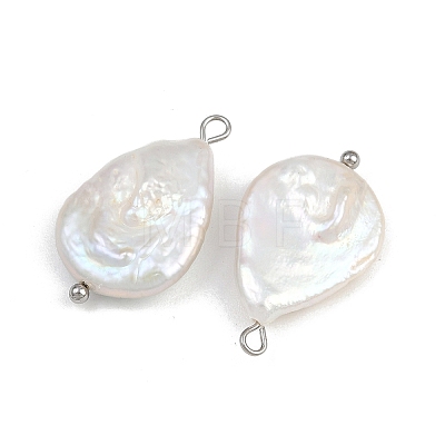 Natural Freshwater Pearl Keshi Pearl Pendants STAS-D378-06A-P-1