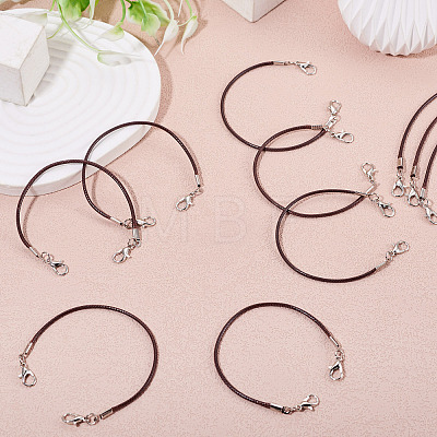 30Pcs Korean Waxed Polyester Cord Bracelet Making YC-TADJ0001-02E-1