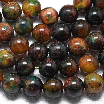 Natural Malaysia Jade Beads Strands G-L645-A01-12mm-04-1