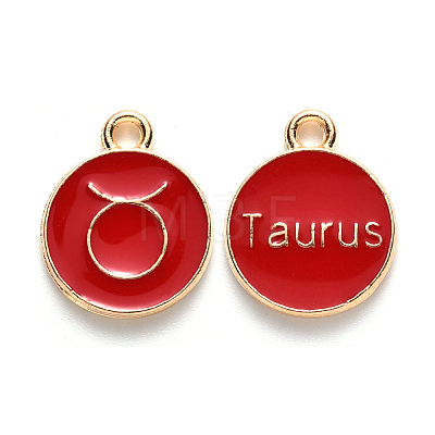 Alloy Enamel Pendants LS-ENAM-S124-01B-07C-1