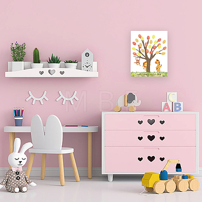 Canvas Fingerprint Painting DIY-WH0466-026-1