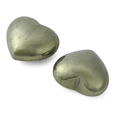 Natural Pyrite Palm Stones G-D067-02-1