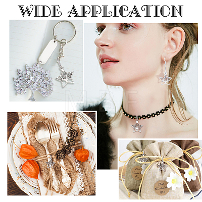 40Pcs Tibetan Style Alloy Pendants FIND-PH0002-59-1