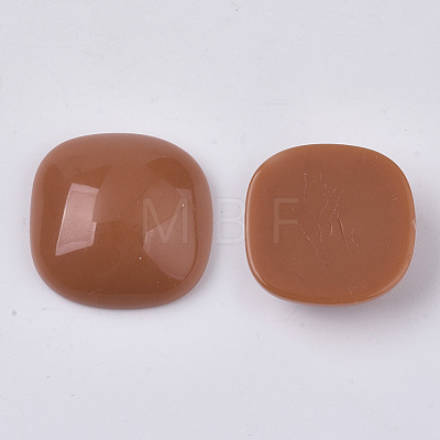 Opaque Acrylic Cabochons X-SACR-T348-011-1