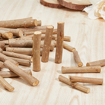 Rustic Wooden Sticks DIY-WH0002-55-1