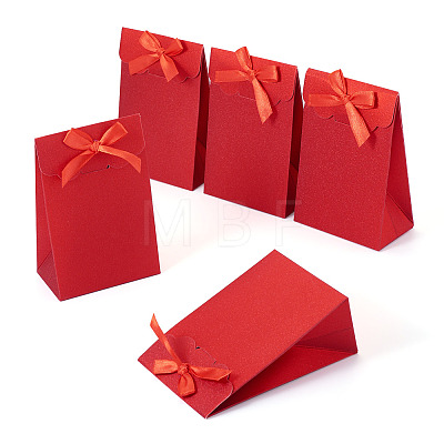Rectangle Glitter Paper Gift Bags CARB-TAC0002-05A-1