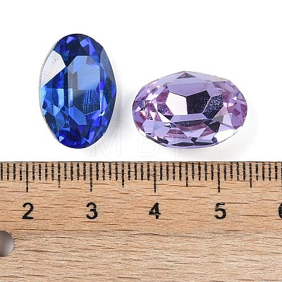 K9 Glass Pointed Back Rhinestone Cabochons RGLA-A010-8x10mm-M-1