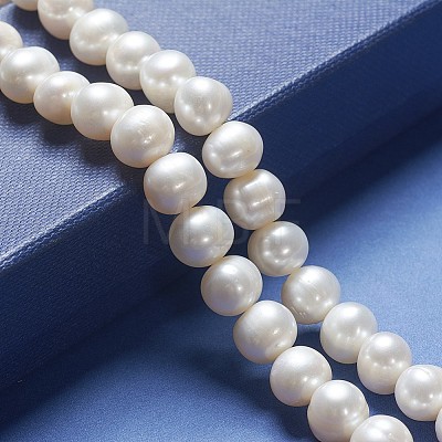 Natural Cultured Freshwater Pearl Beads Strands PEAR-F007-19-1