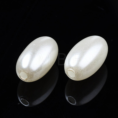 ABS Plastic Imitation Pearl Beads KY-S163-441-1
