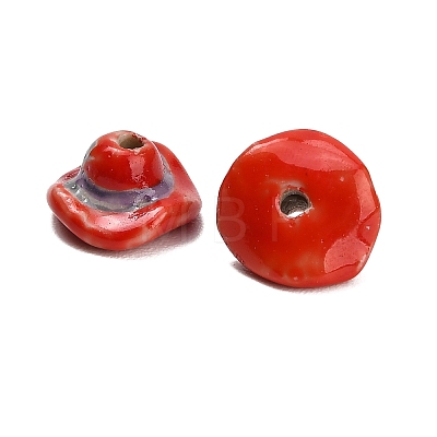 Handmade Porcelain Beads PORC-L084-06D-1