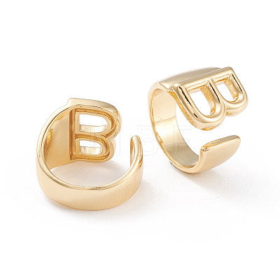 Brass Cuff Rings X-RJEW-L097-06B-1