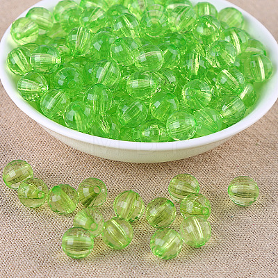 Transparent Acrylic Beads LS-TACR-WH0001-90B-06-1