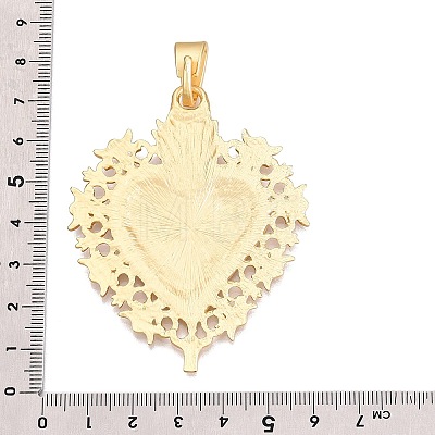 Rack Plating Alloy Big Pendants X-FIND-N005-56G-1