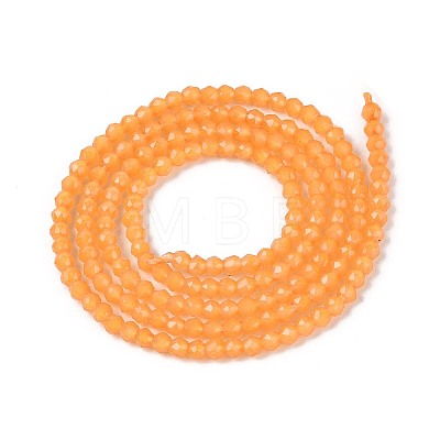 Imitation Jade Glass Beads Strands GLAA-T028-2mm-11C-1