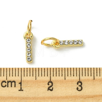 Rack Plating Alloy Rhinestone Pendants PALLOY-S187-01I-1