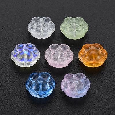 Transparent Glass Beads X-GLAA-S190-021-1