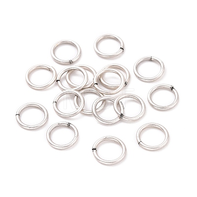 925 Sterling Silver Open Jump Rings STER-D036-25AS-04-1