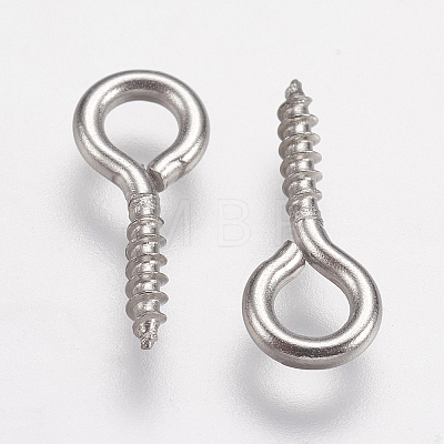 304 Stainless Steel Screw Eye Pin Peg Bails STAS-I097-077B-1