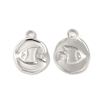 Non-Tarnish 304 Stainless Steel Pendants STAS-L268-022P-1