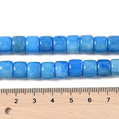 Dyed Glass Beads Strands GLAA-H037-01G-1