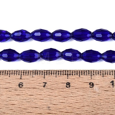 Transparent Glass Beads Strands LS-GLAA-N071-01A-A15-1
