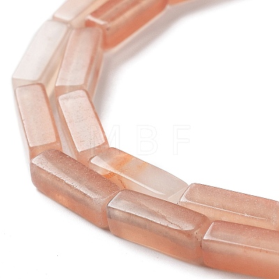 Natural Pink Aventurine Beads Strands G-F631-E28-1