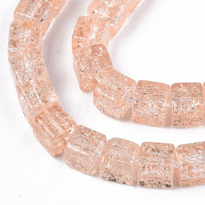 Crackle Glass Beads GLAA-S192-005C-1