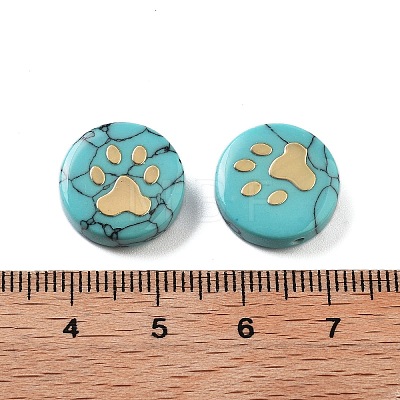 Synthetic Turquoise Beads G-F775-A04-1