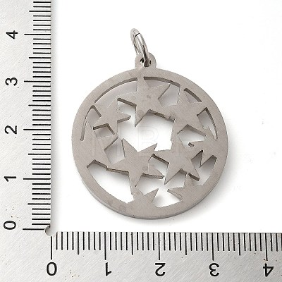 Non-Tarnish 304 Stainless Steel Pendants STAS-C086-05L-P-1