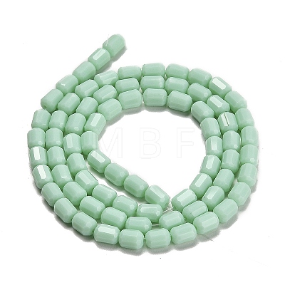 Opaque Glass Beads Strands GLAA-G112-04C-1