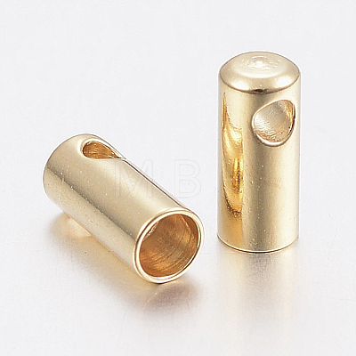 201 Stainless Steel Cord Ends X-STAS-H436-14C-1