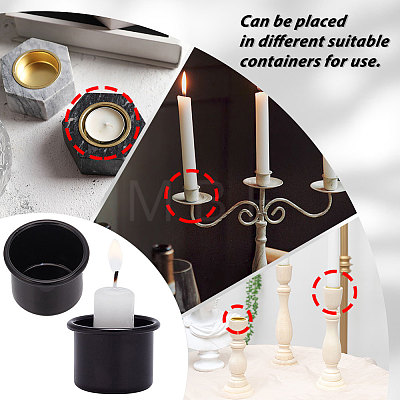Aluminum Candle Cup AJEW-WH0299-81-1