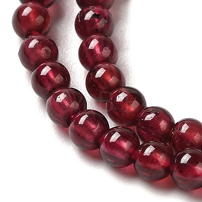 Natural Garnet Beads Strands G-B090-A20-03-1