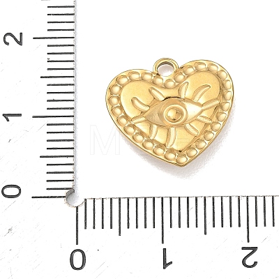 304 Stainless Steel Enamel Pendants STAS-F354-02B-G-1