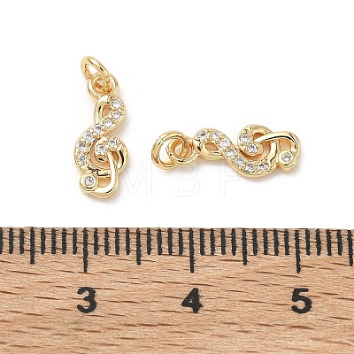 SHEGRACE Brass Micro Pave Cubic Zirconia Pendants XGRQ3D824-469G-1